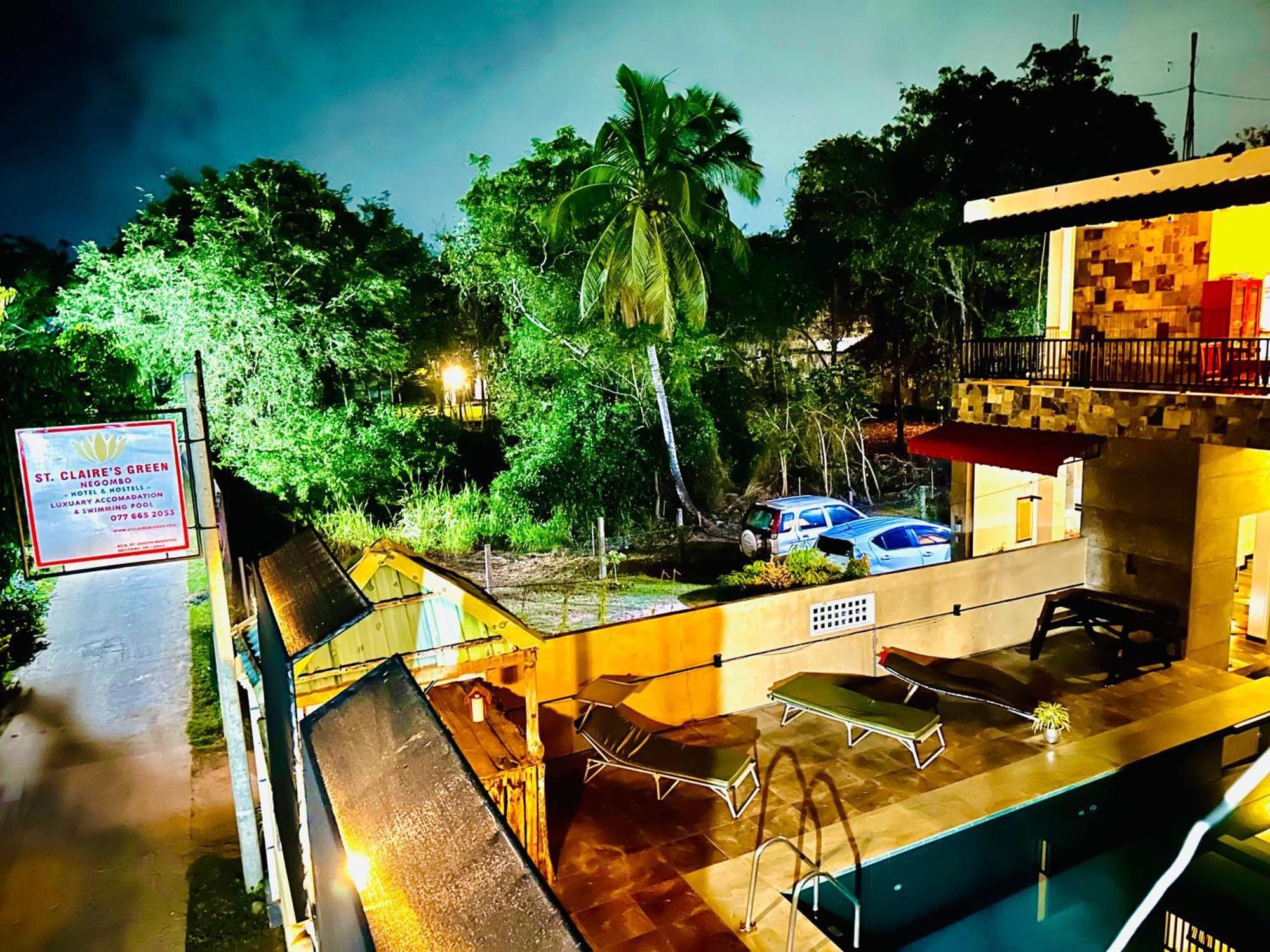 St Claire'S Green Negombo Hotel & Hostels Exteriér fotografie